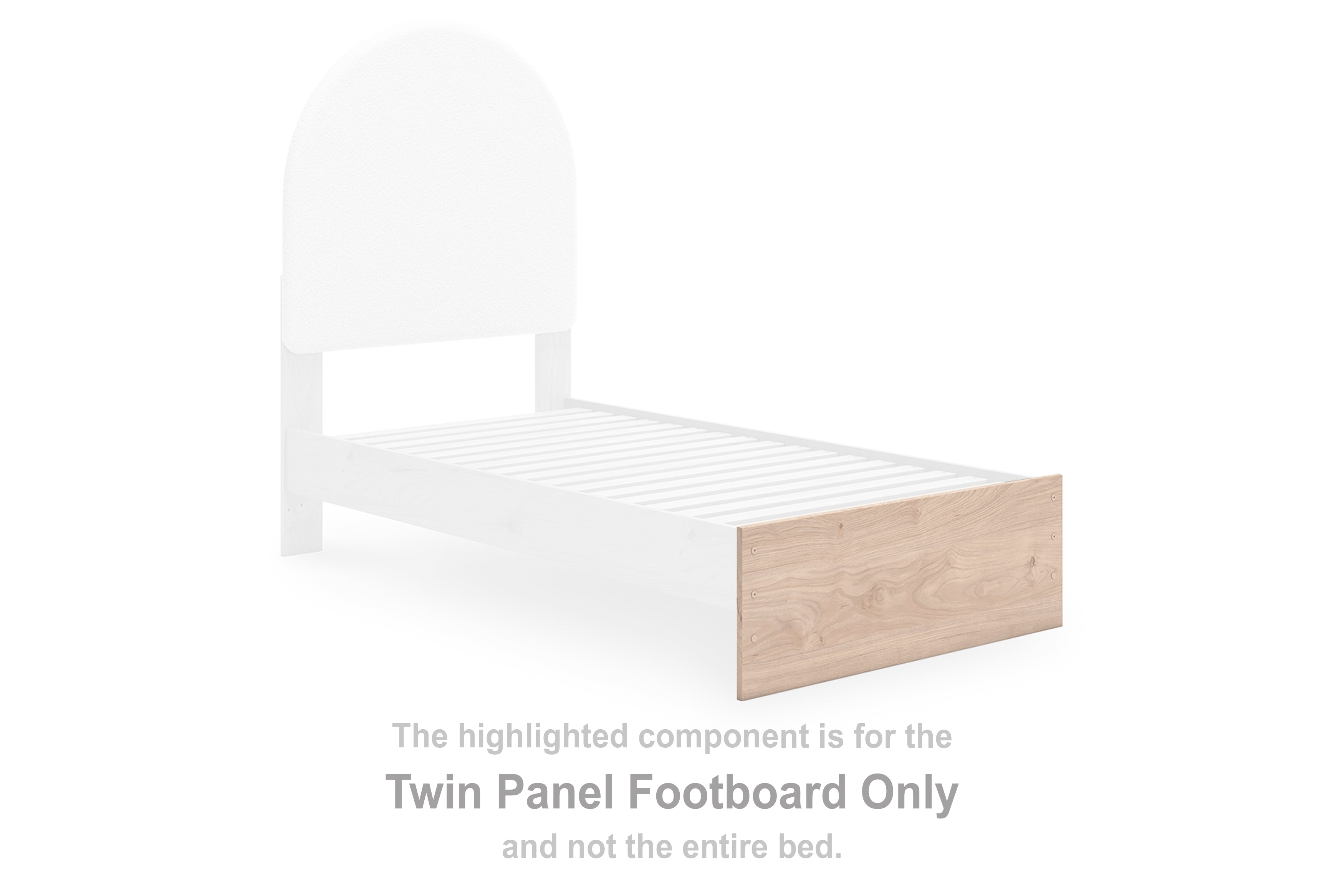 Arloster Twin Panel Footboard
