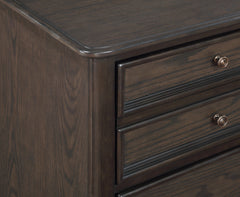 Duke Dark Brown Upholstered Panel Bedroom Set - MyWaynesHome #