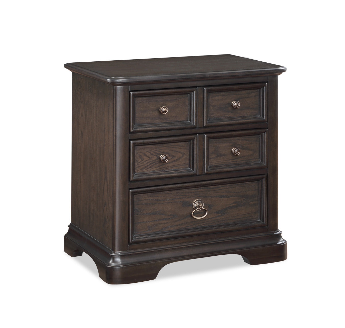 Duke Dark Brown Upholstered Panel Bedroom Set - MyWaynesHome #