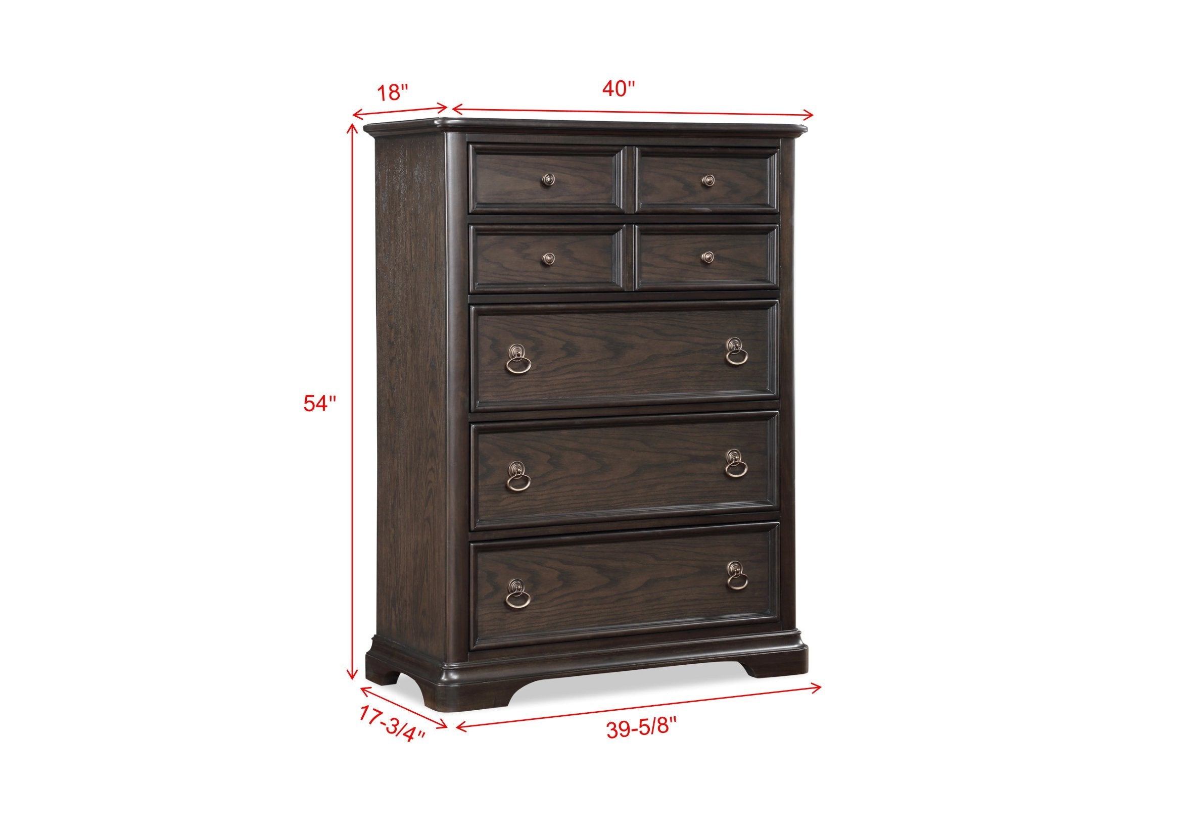 Duke Dark Brown Upholstered Panel Bedroom Set - MyWaynesHome #
