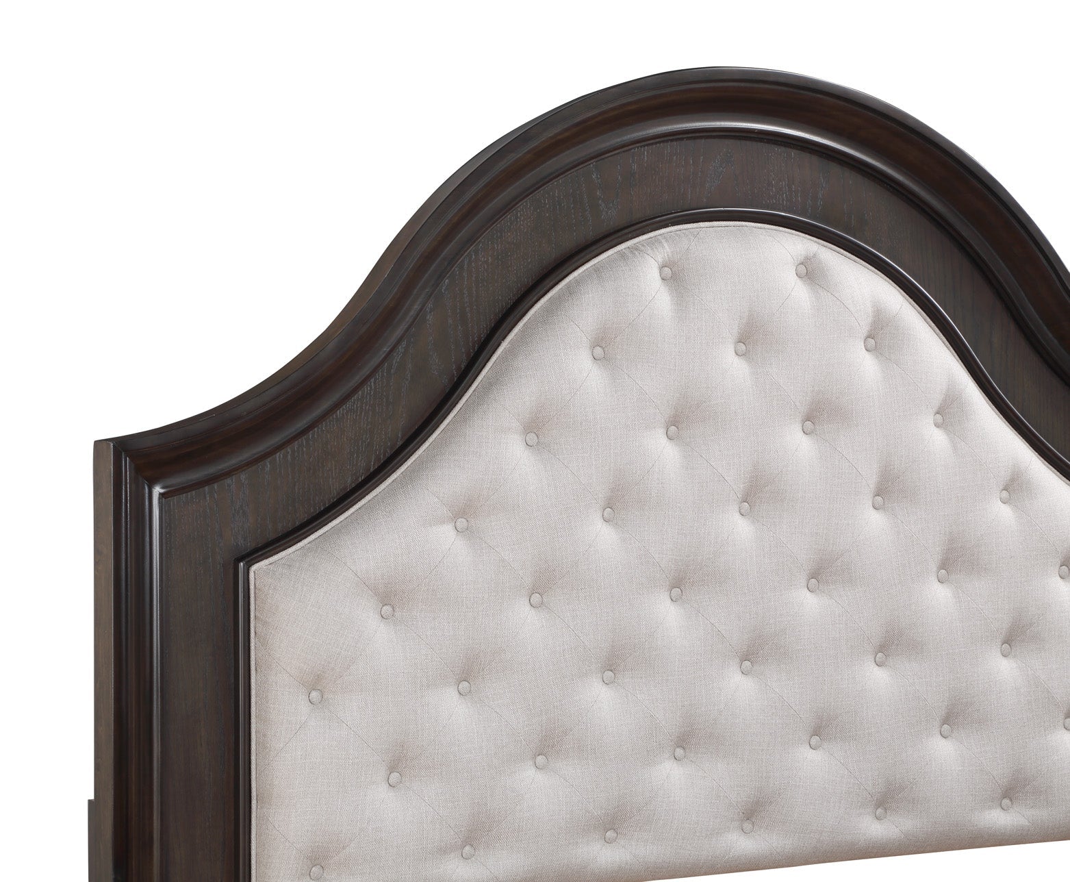 Duke Dark Brown Upholstered Panel Bedroom Set - MyWaynesHome #
