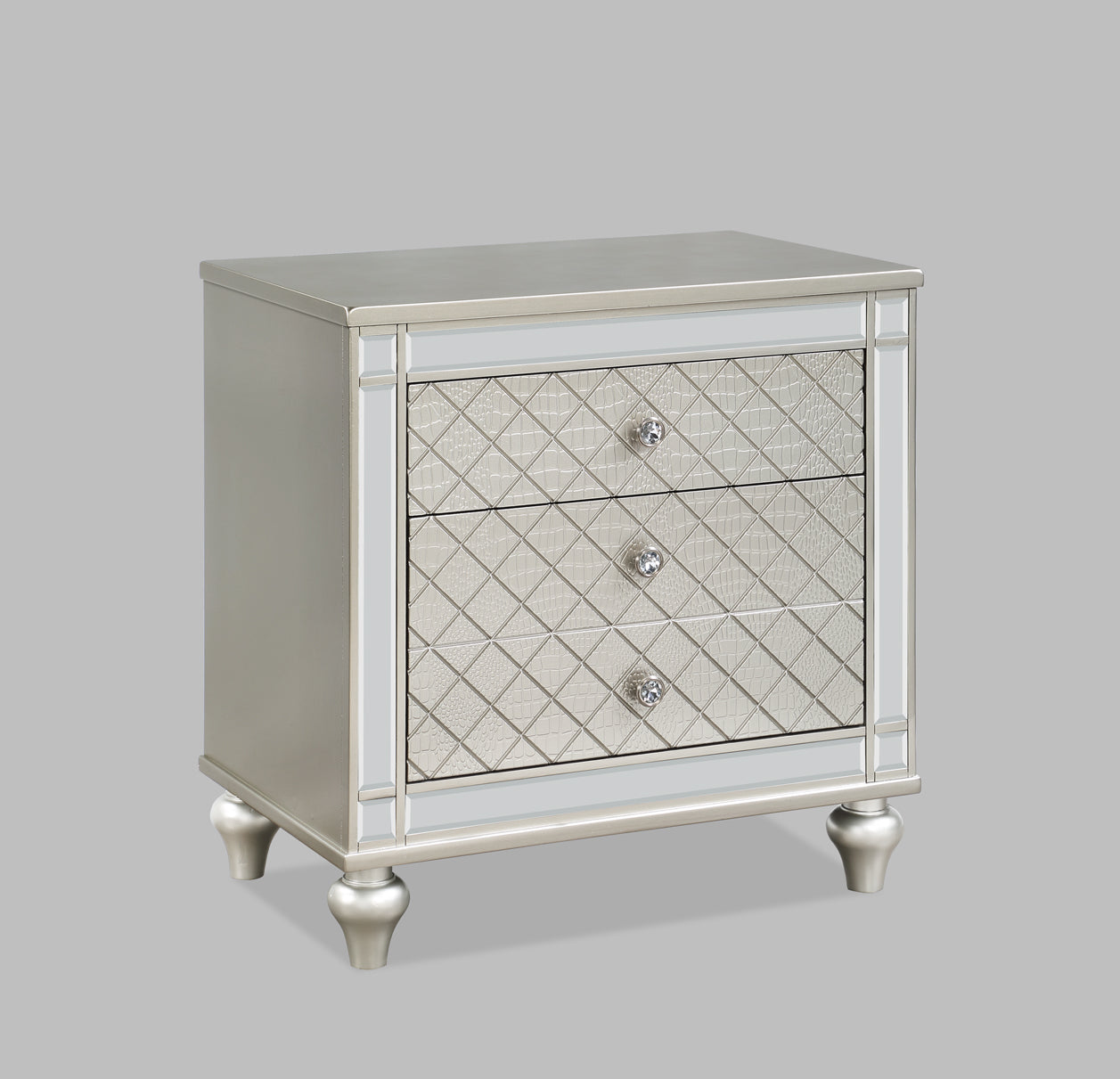 Cristian Champagne Nightstand - MyWaynesHome #