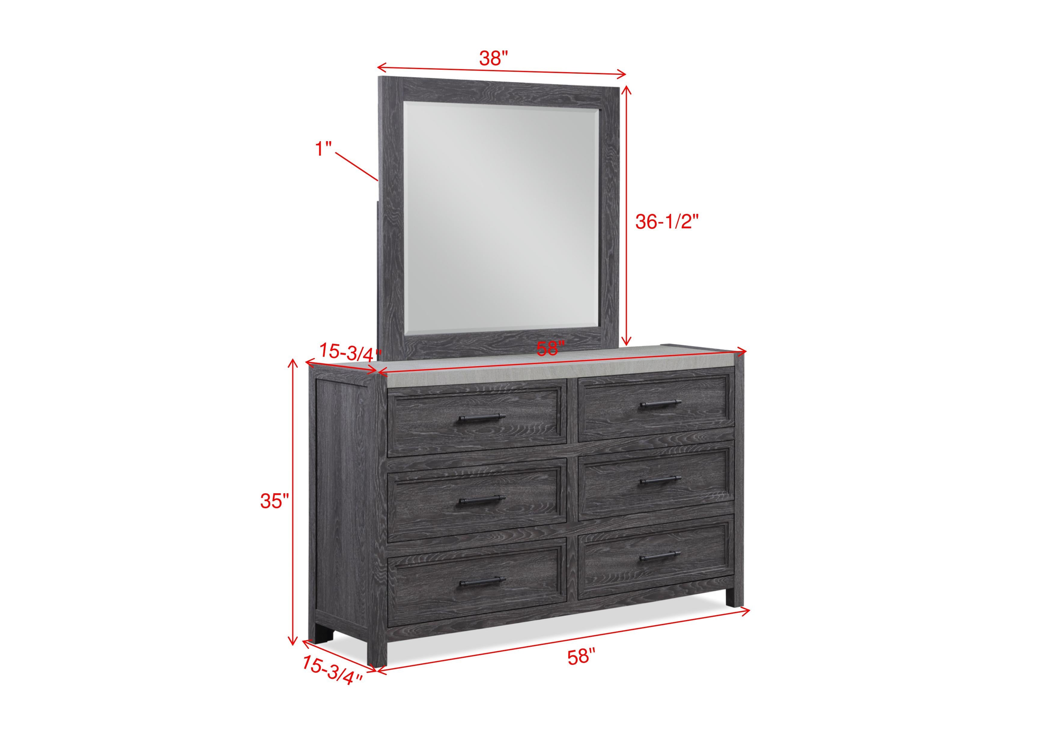 Madsen Gray Panel Bedroom Set - MyWaynesHome #