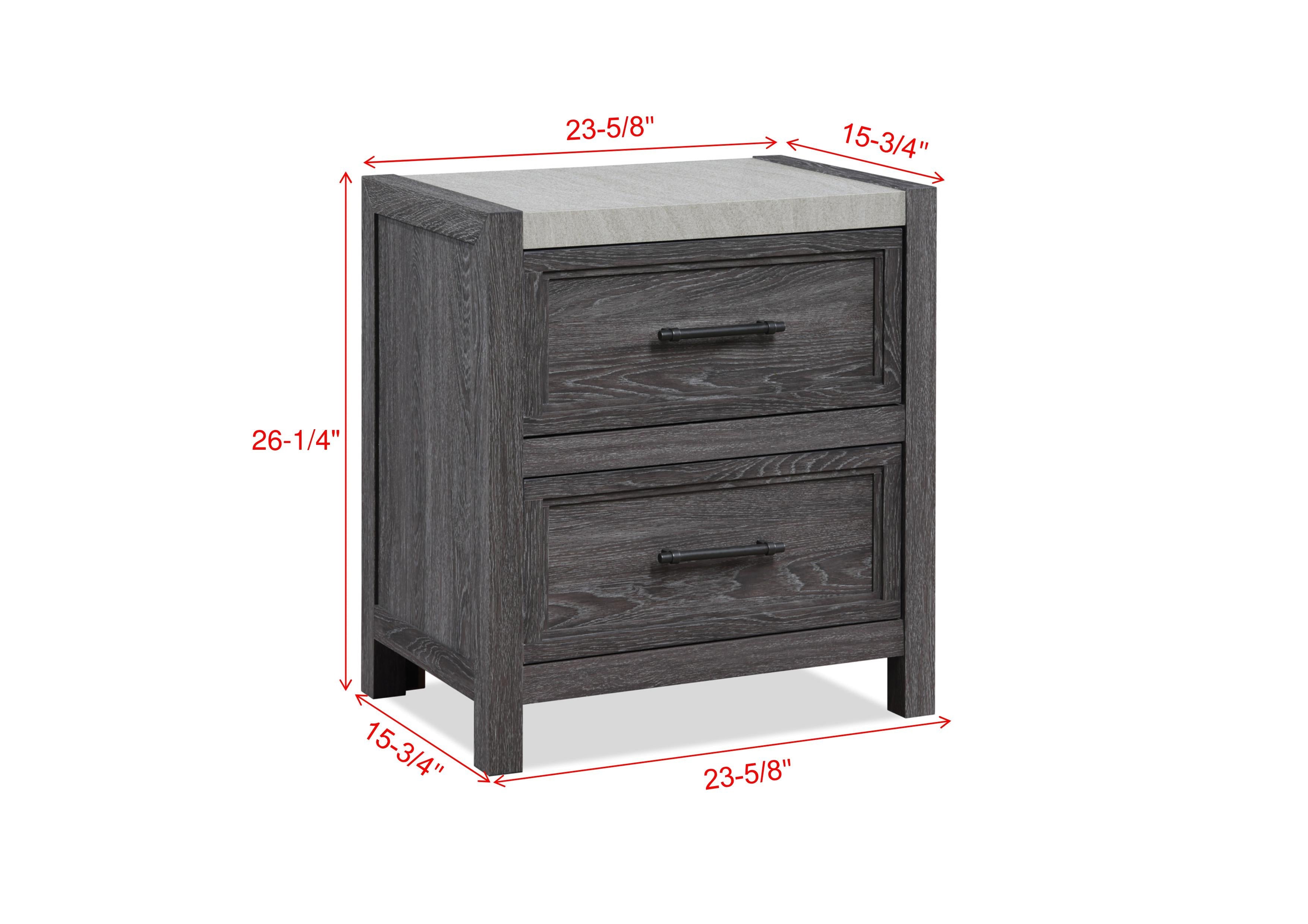 Madsen Gray Panel Bedroom Set - MyWaynesHome #