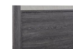 Madsen Gray Queen Panel Bed - MyWaynesHome #