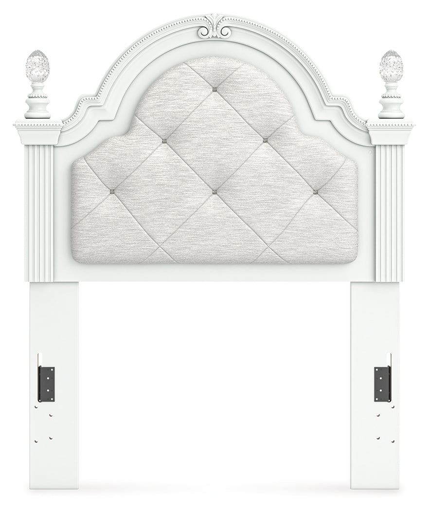 Kozlani Twin Upholstered Panel Headboard
