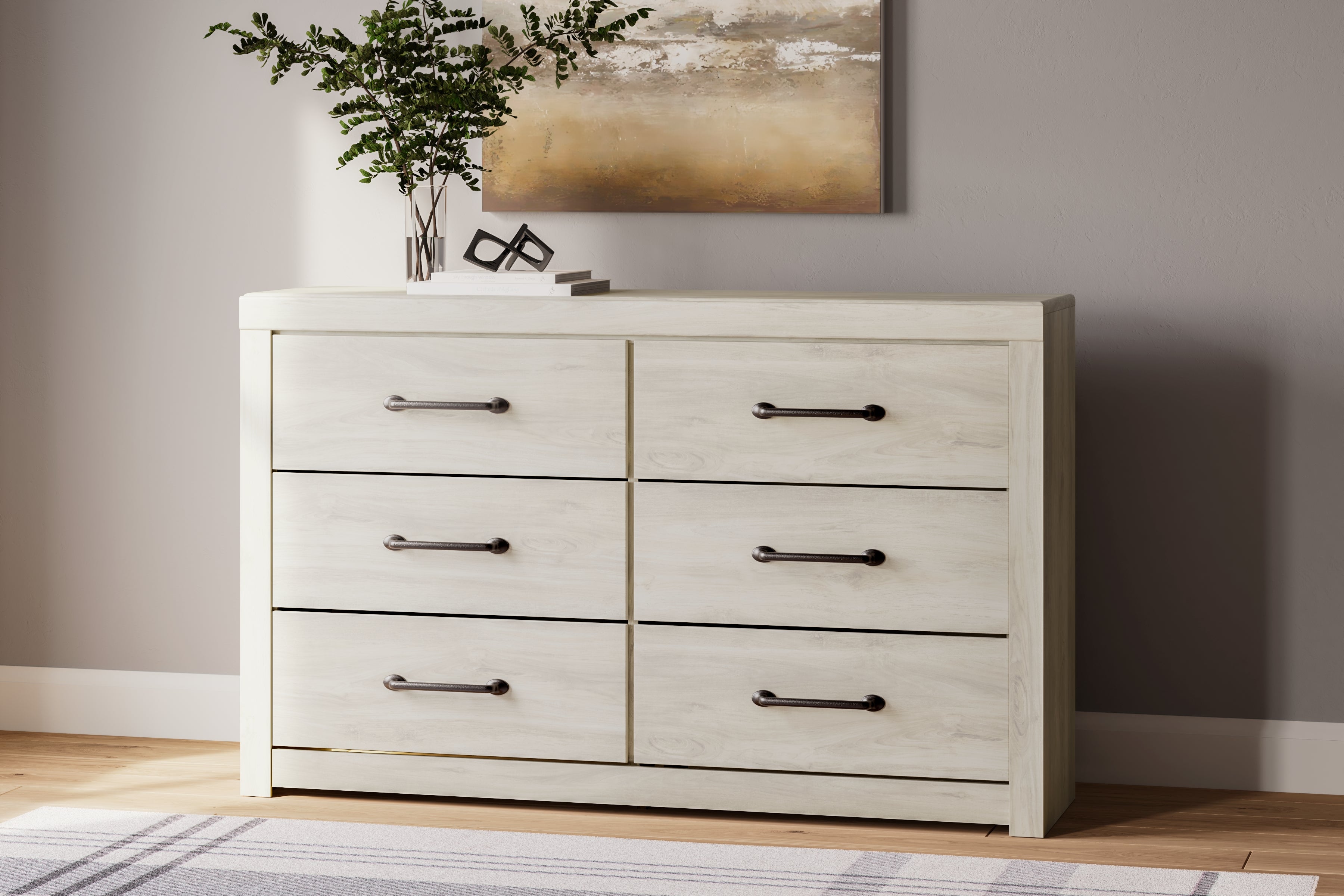 Cambeck Queen Panel Storage Bed, Dresser and Nightstand