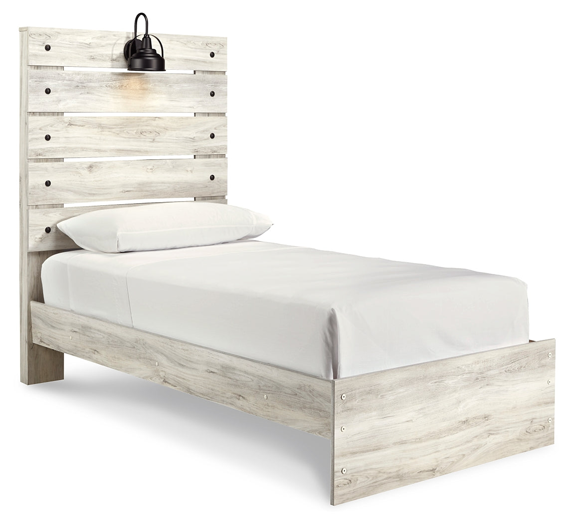 Cambeck Twin Panel Bed, Dresser, Mirror and Nightstand