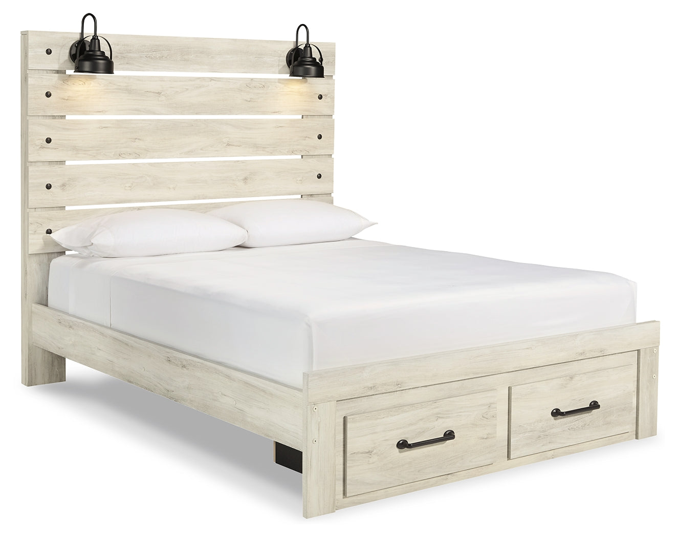 Cambeck Queen Panel Storage Bed, Dresser and Nightstand