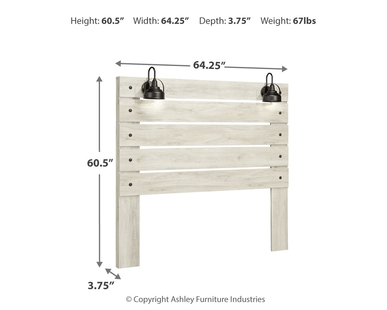 Cambeck Queen Panel Headboard, Dresser, Mirror, Chest and 2 Nightstands
