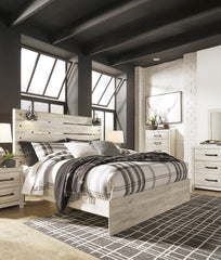 Cambeck Panel Bedroom Set - Whitewash - MyWaynesHome #
