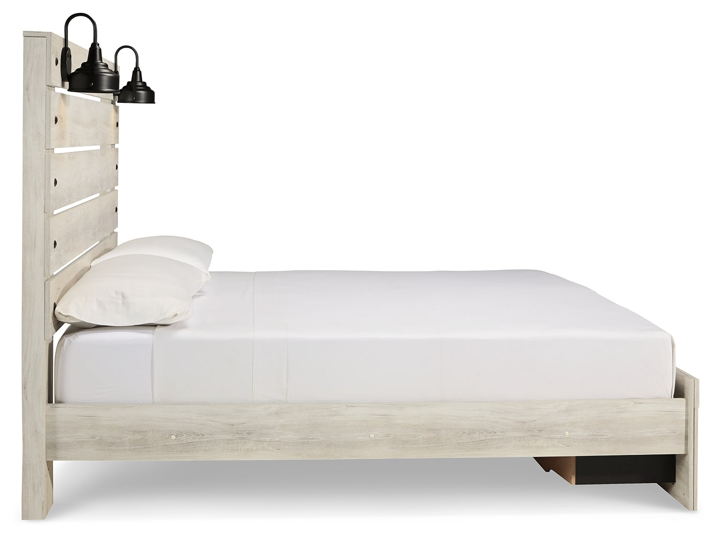 Cambeck King Panel Storage Bed, Dresser and Nightstand