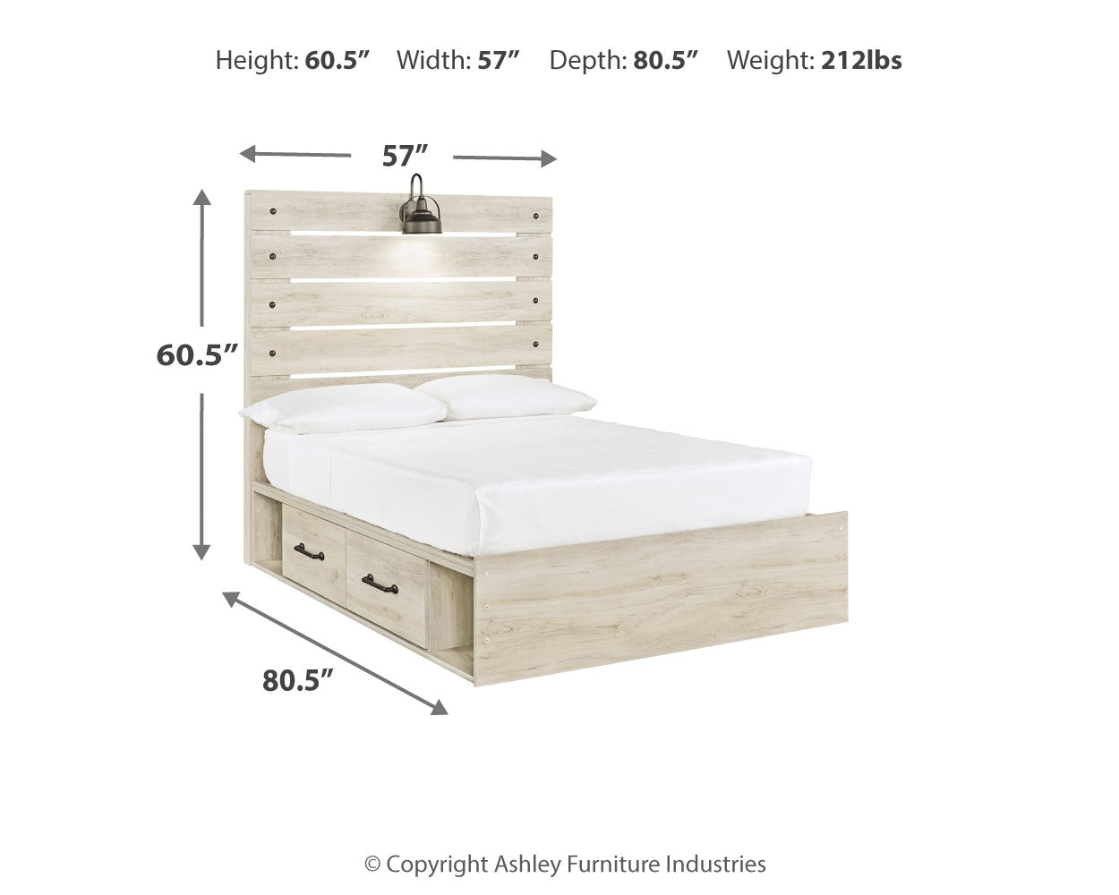 Cambeck Full Panel Bed, Dresser, Chest and Nightstand