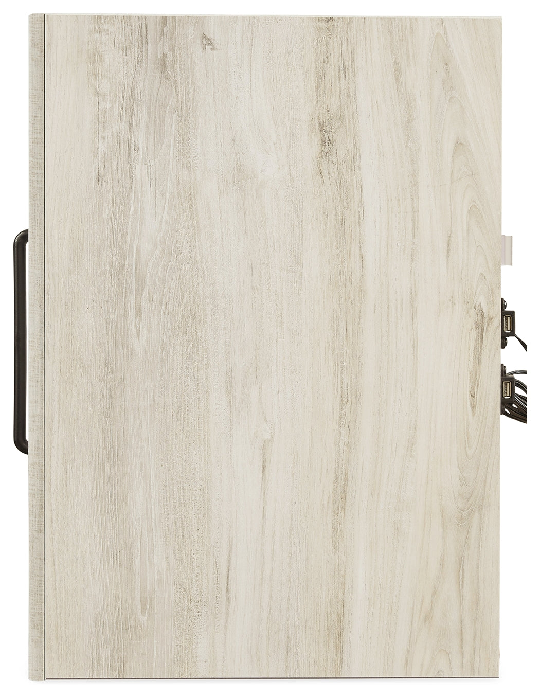 Cambeck King Panel Bed with 2 Side Storage, Dresser, Mirror, and Nightstand