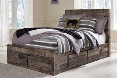 Derekson Full Panel Bed with 6 Storage Drawers - MyWaynesHome #