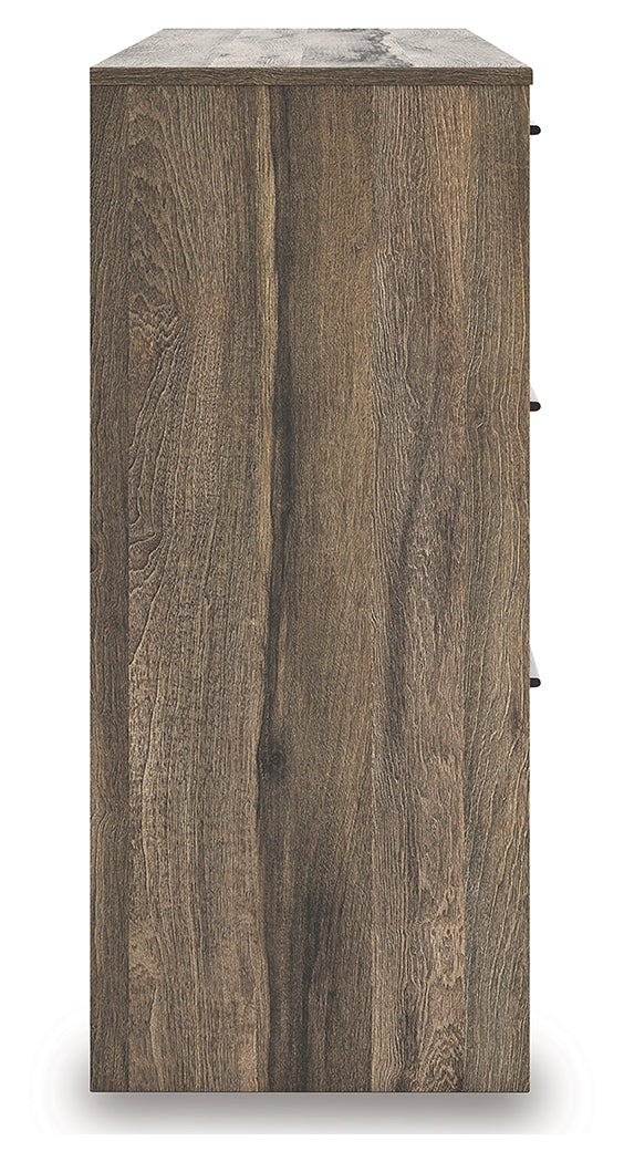 Elbrim Queen Panel Storage Bed, Dresser and Nightstand