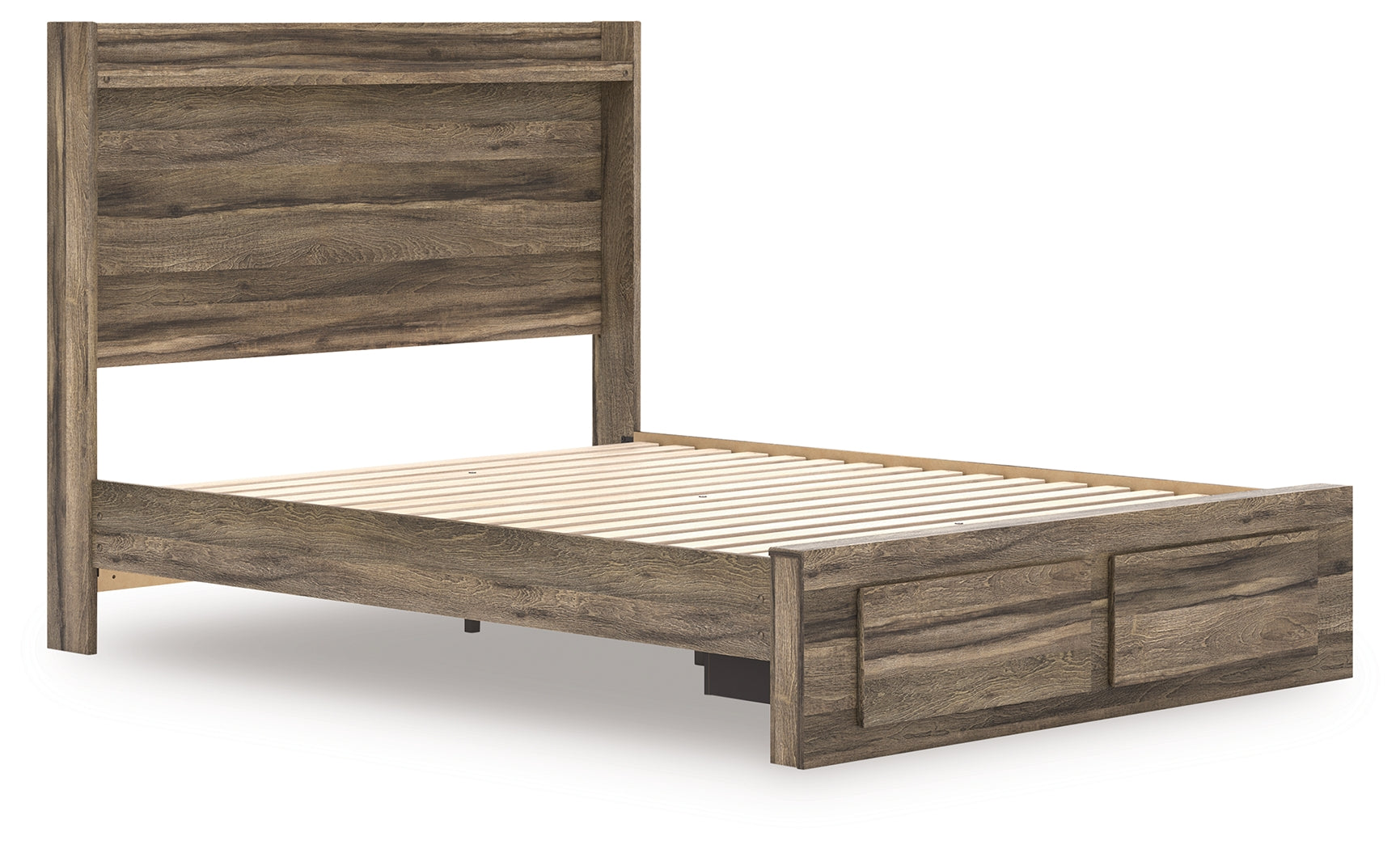 Elbrim Queen Panel Storage Bed, Dresser and Mirror
