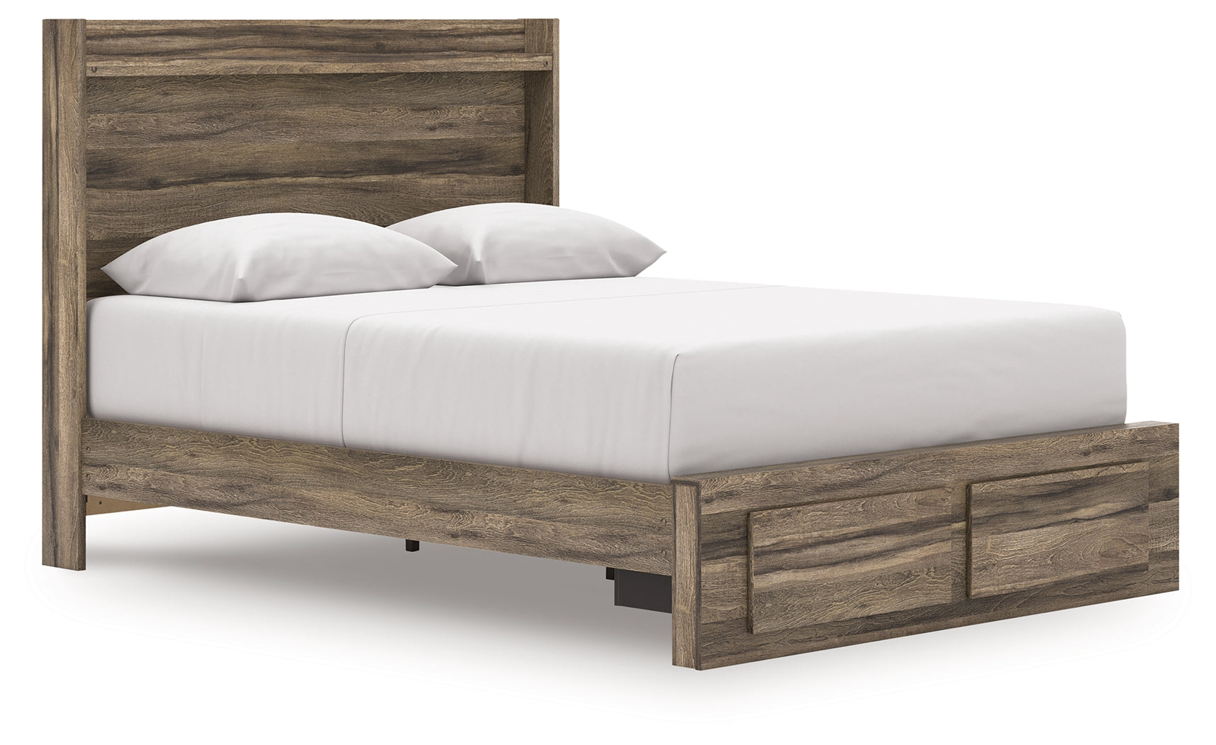Elbrim Queen Panel Storage Bed, Dresser and Mirror
