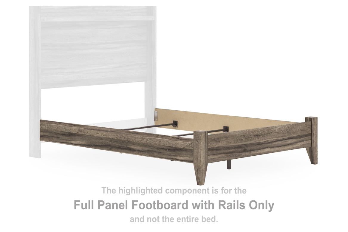 Elbrim Full Panel Footboard with Rails