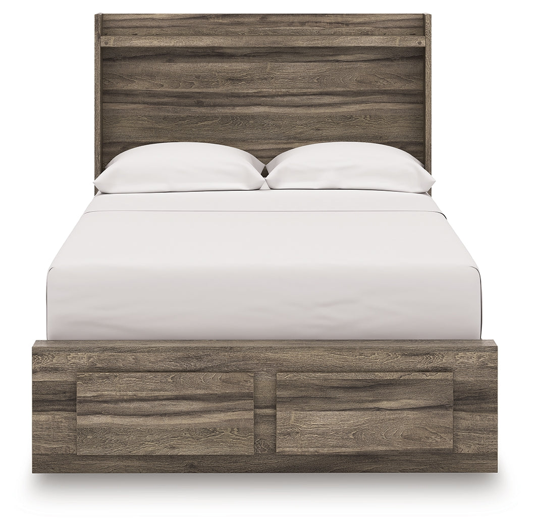 Elbrim Full Panel Storage Bed