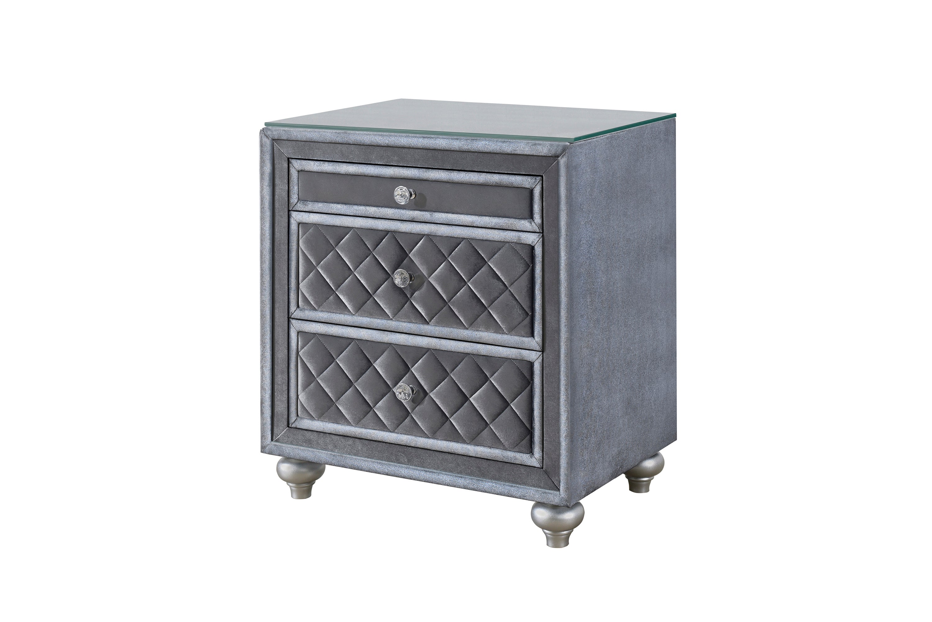 Cameo Gray Nightstand - MyWaynesHome #