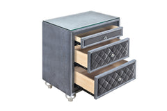 Cameo Gray Nightstand - MyWaynesHome #