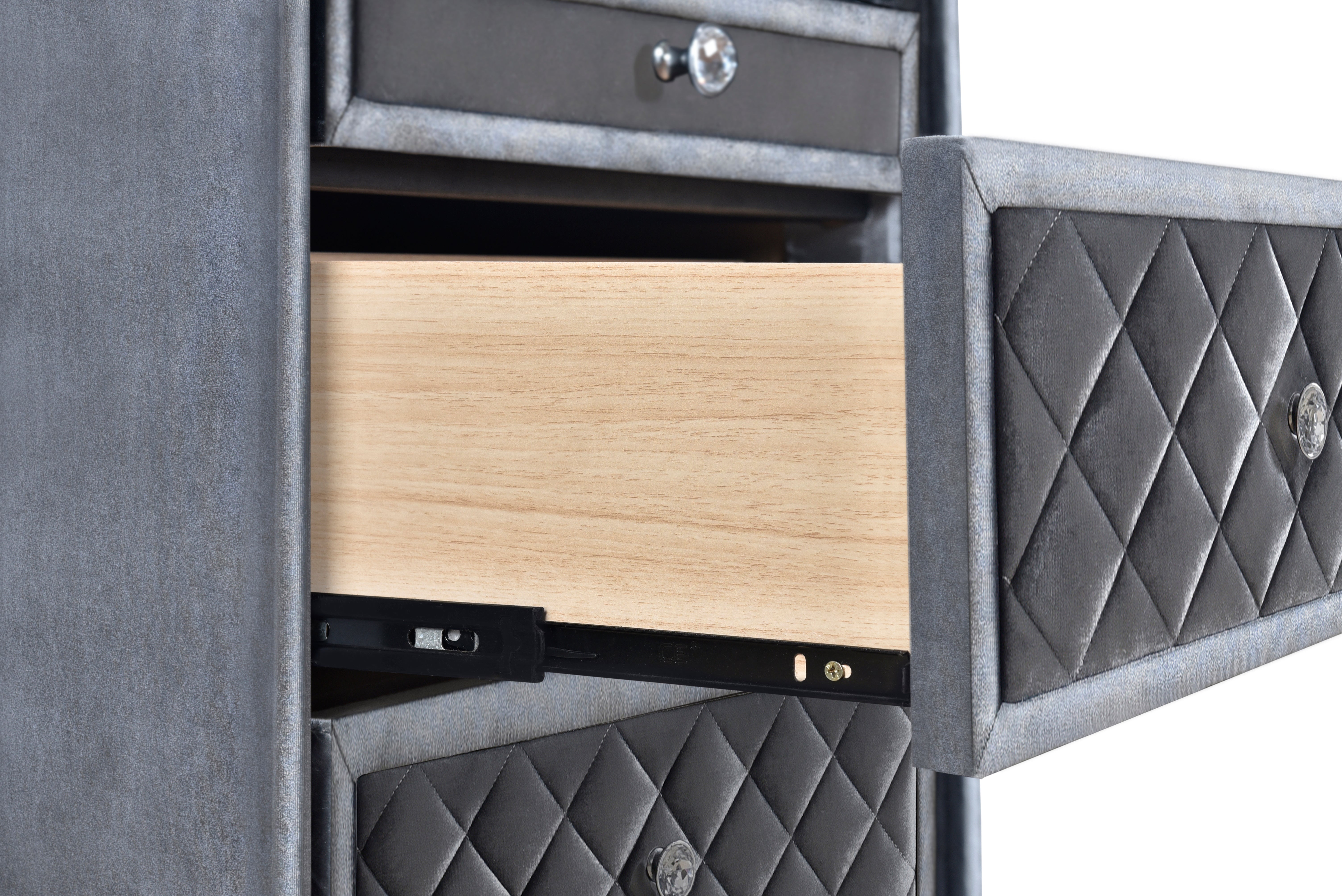 Cameo Gray Nightstand - MyWaynesHome #
