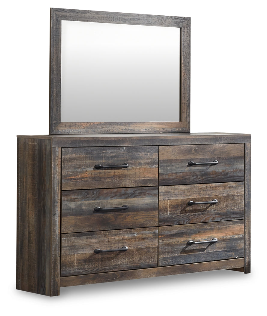Drystan King Storage Bed, Dresser, Mirror and Chest