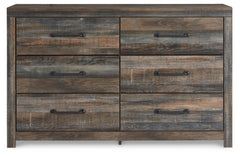 Drystan Queen Panel Bed, 2 Dressers, Mirror and 2 Nightstands