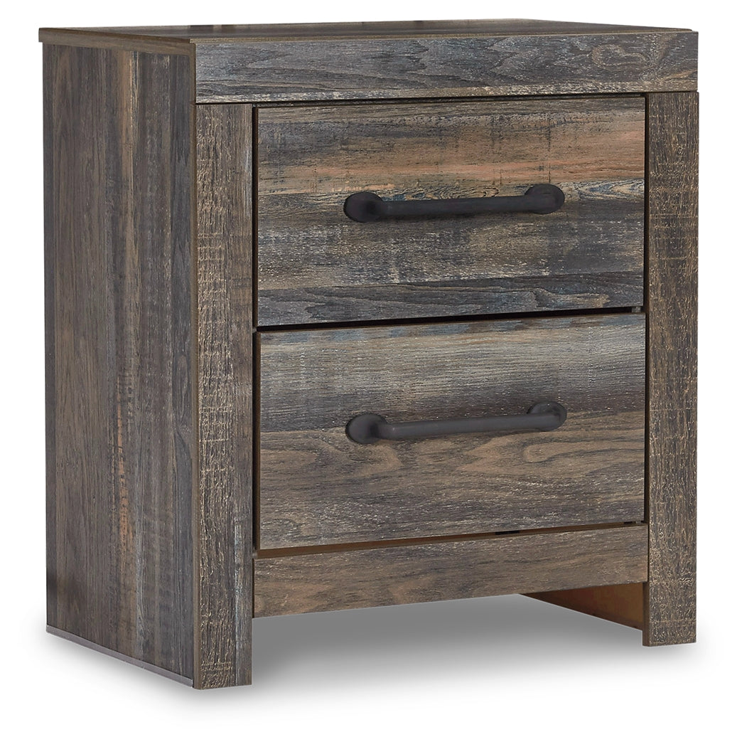 Drystan Queen Panel Bed, 2 Dressers, Mirror and 2 Nightstands