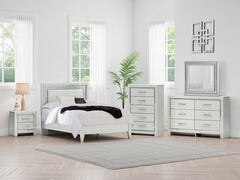 Zyniden Full Upholstered Panel Bed