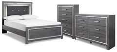 Lodanna Full Panel Bed, Dresser and Chest