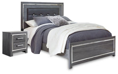 Lodanna Queen Panel Bed and Nightstand