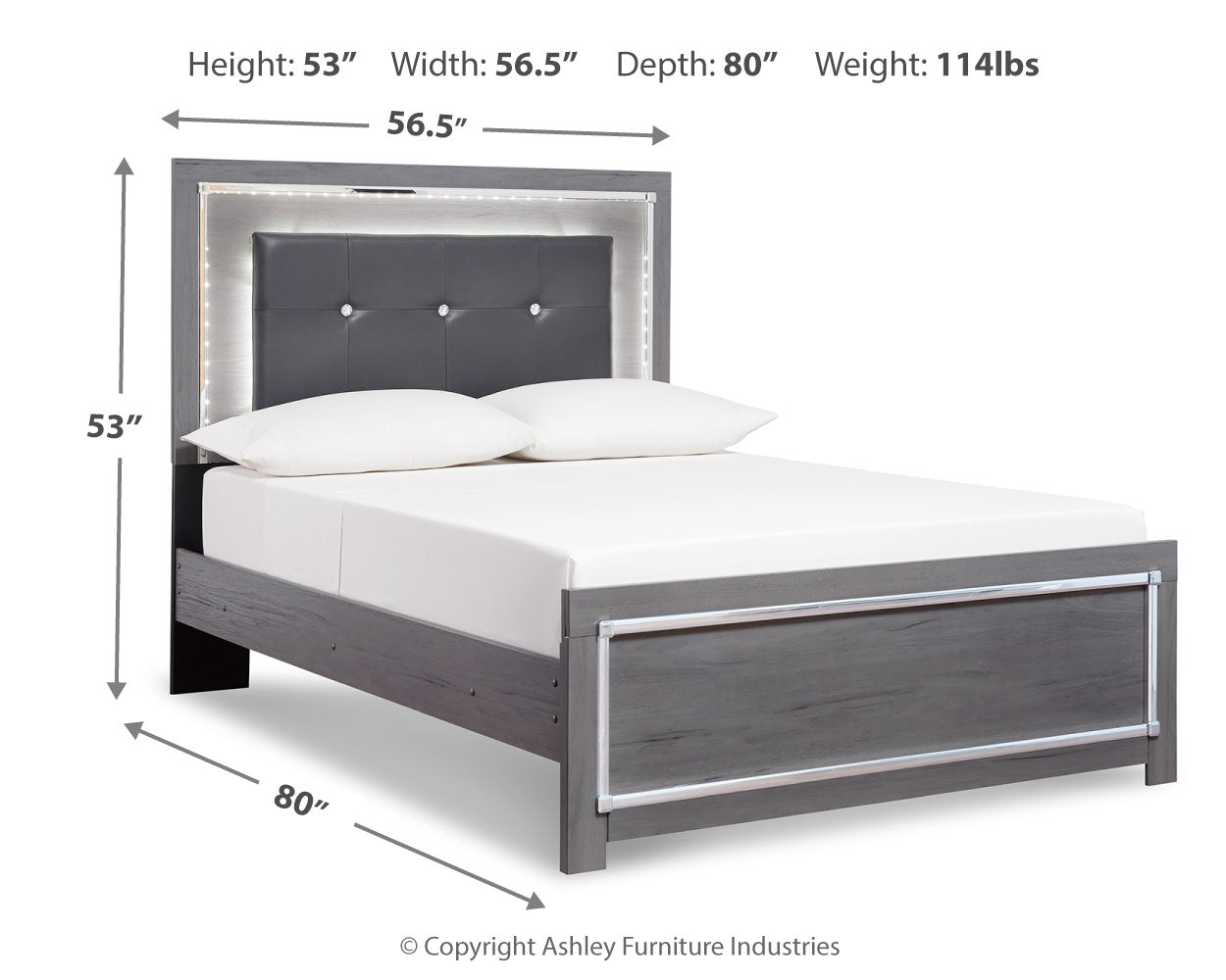 Lodanna Full Panel Bed