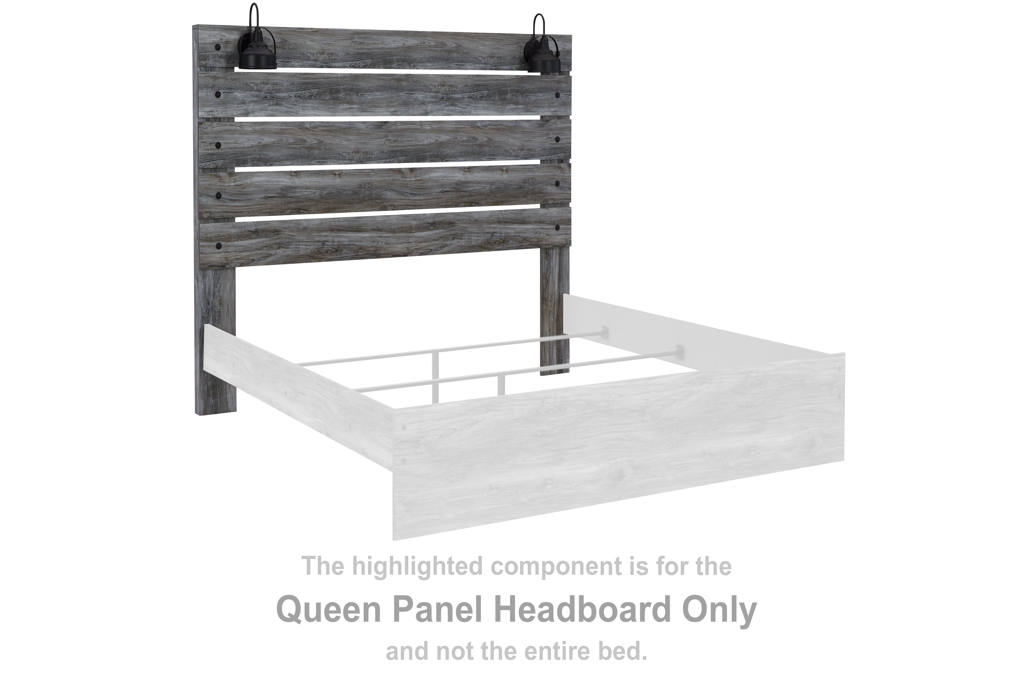 Baystorm Queen Panel Headboard - MyWaynesHome #