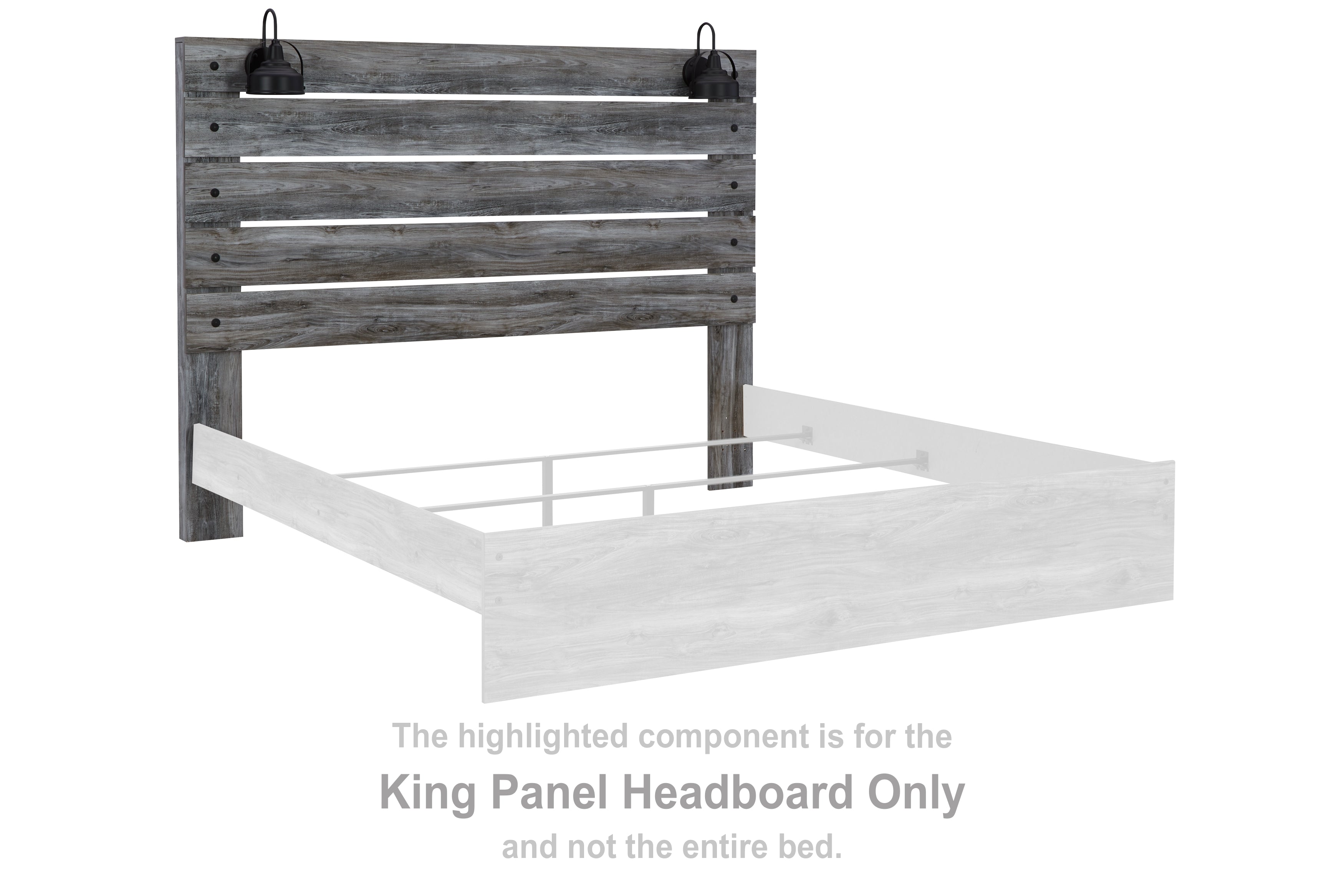 Baystorm King Panel Headboard - MyWaynesHome #