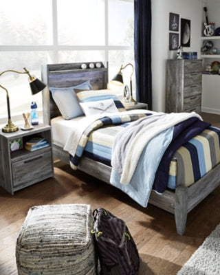 Baystorm Twin Panel Bed - MyWaynesHome #