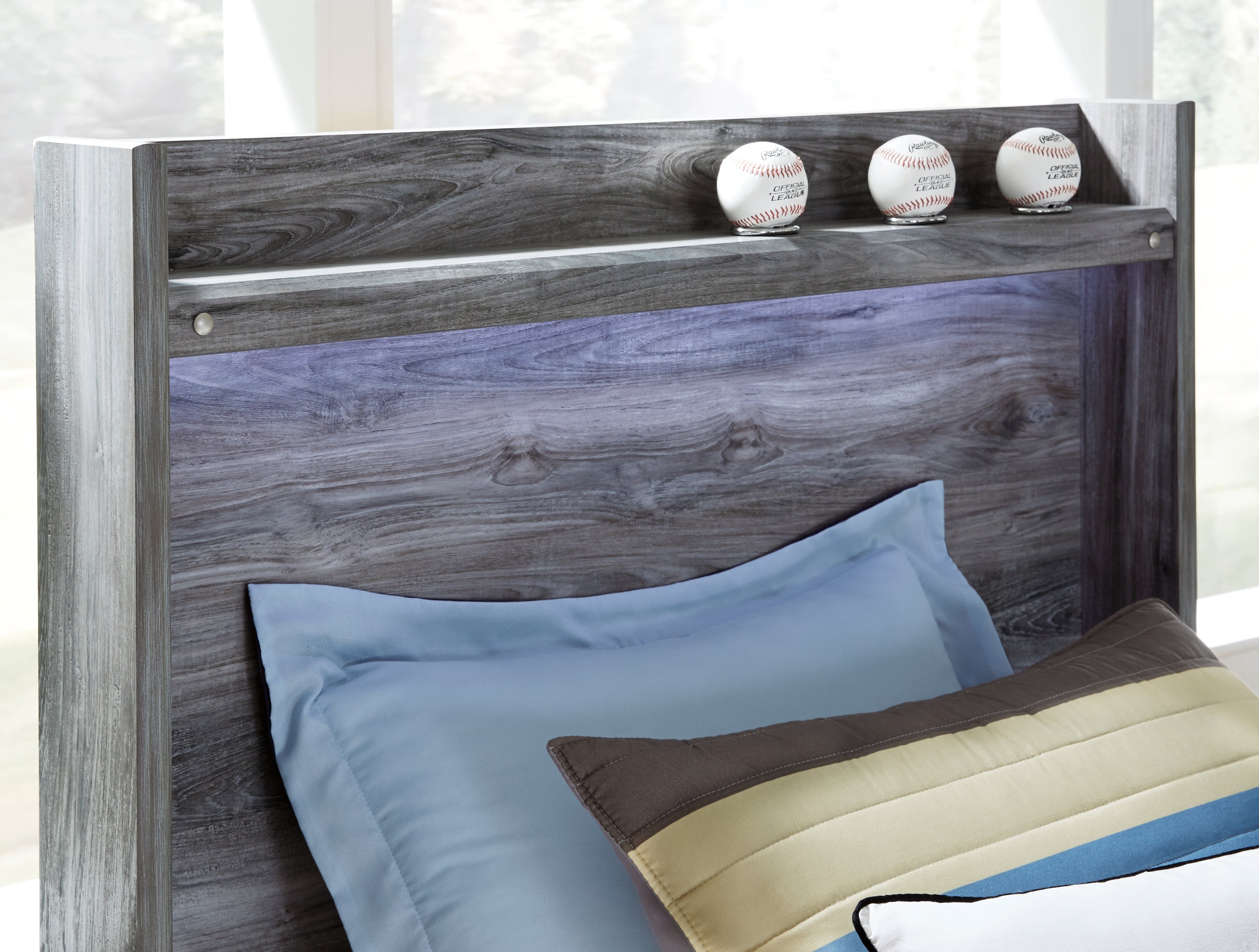 Baystorm Full Panel Headboard - MyWaynesHome #