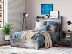Baystorm Full Panel Bed with 2 Storage Drawers