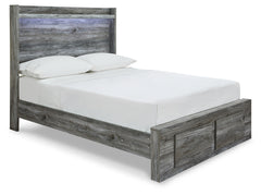 Baystorm Full Panel Storage Bed and Nightstand