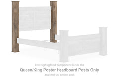 Rusticott Queen/King Poster Headboard Posts