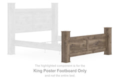 Rusticott King Poster Footboard