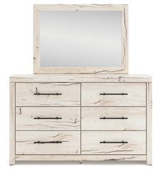 Lawroy King Panel Storage Bed, Dresser, Mirror, Chest and 2 Nightstands