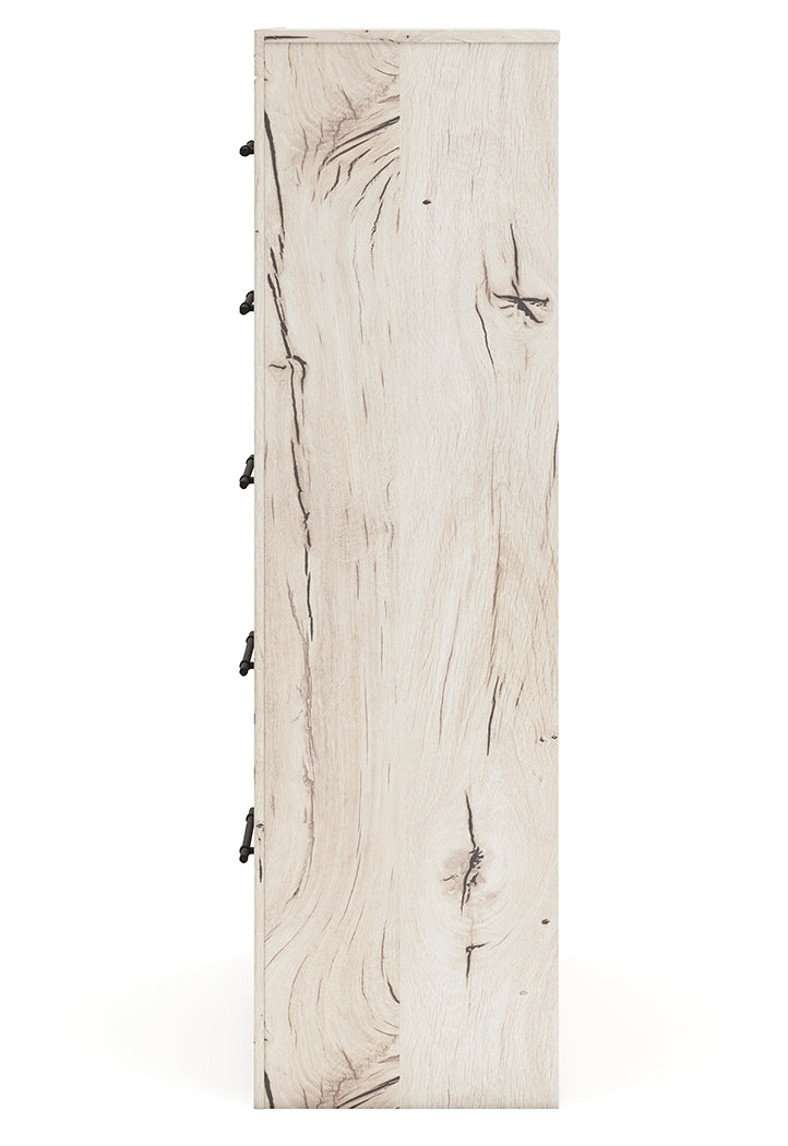 Lawroy King Panel Bed, Dresser, Mirror, Chest and Nightstand