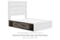 Graystorm Twin/Full Side Storage with Rail