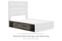 Graystorm Twin/Full Side Storage with Rail