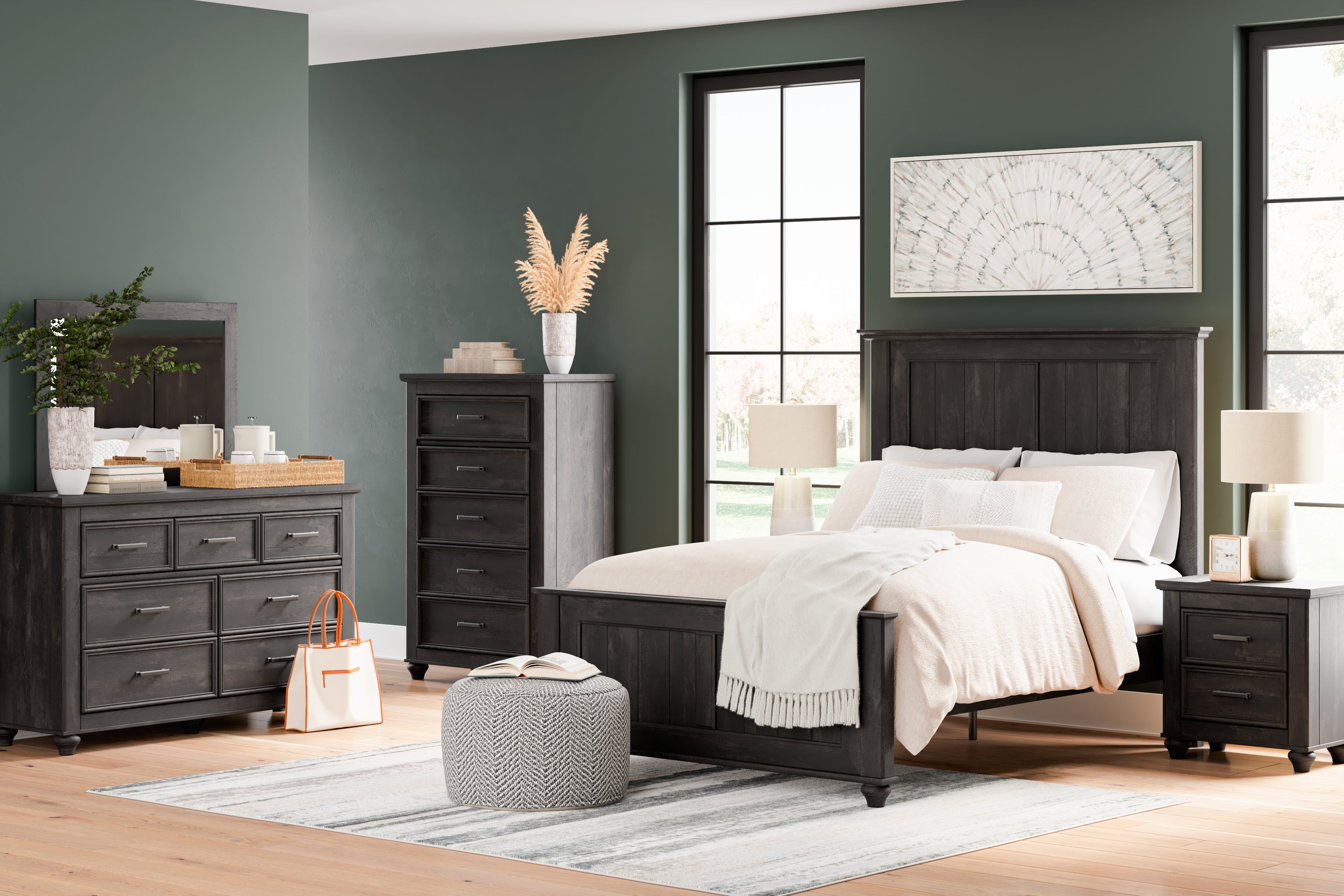Gardanza Queen Panel Bed