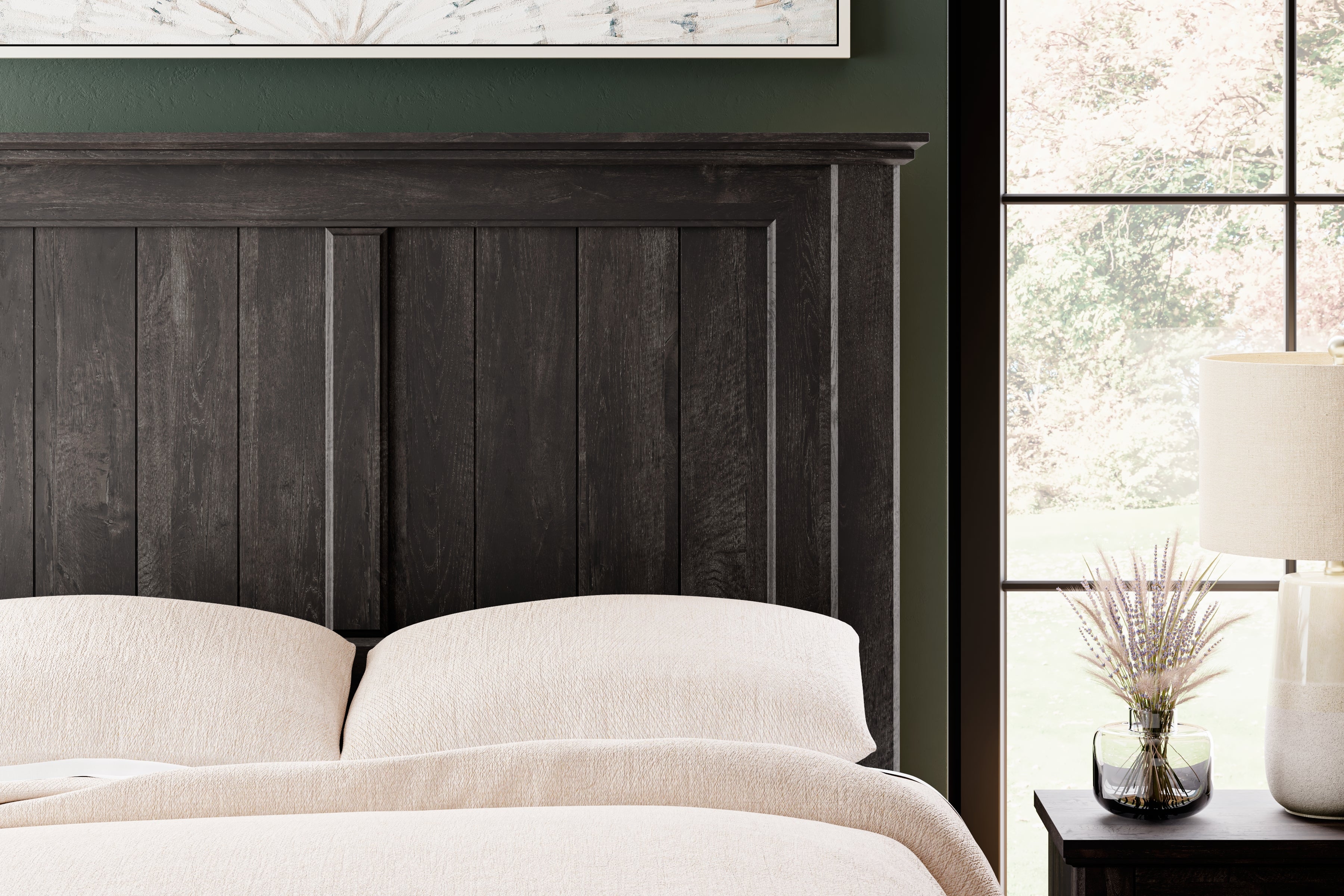 Gardanza Queen Panel Headboard