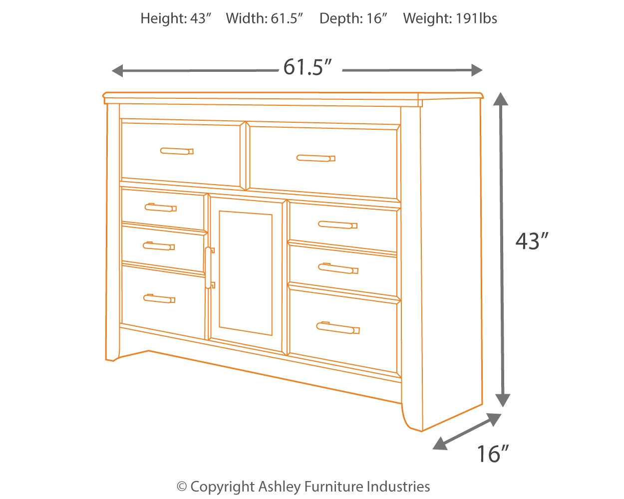 Juararo Queen Poster Bed and Dresser