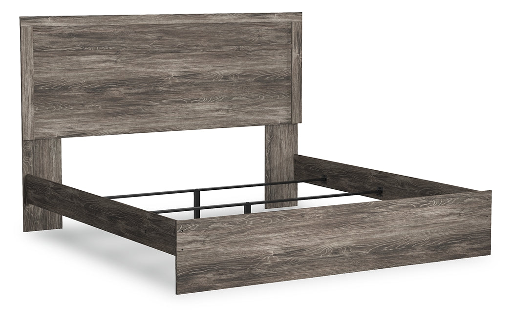 Ralinksi King Panel Bed, Dresser, Mirror, and Nightstand